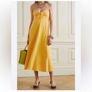 Zimmermann - Jeannie Midi Cotton Terry Shift Sun Dress - US 6 (Zimmermann 1)